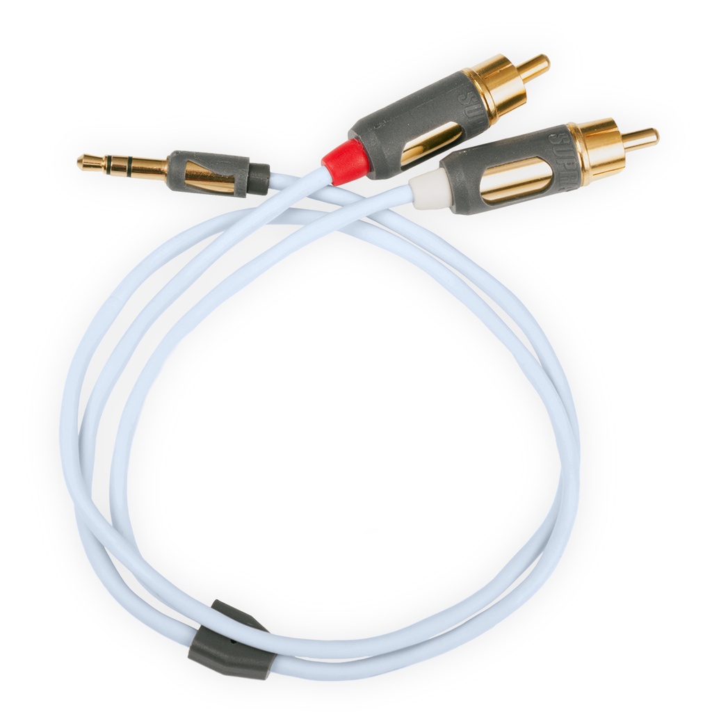 Supra - MP-Cable Mini plug-2RCA 2M