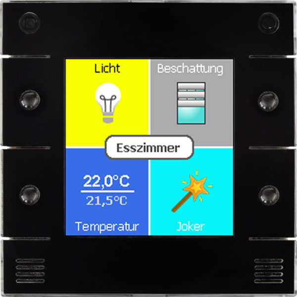 Digital Strom - X-UL-10230AB (u::lux Switch dS zwart)