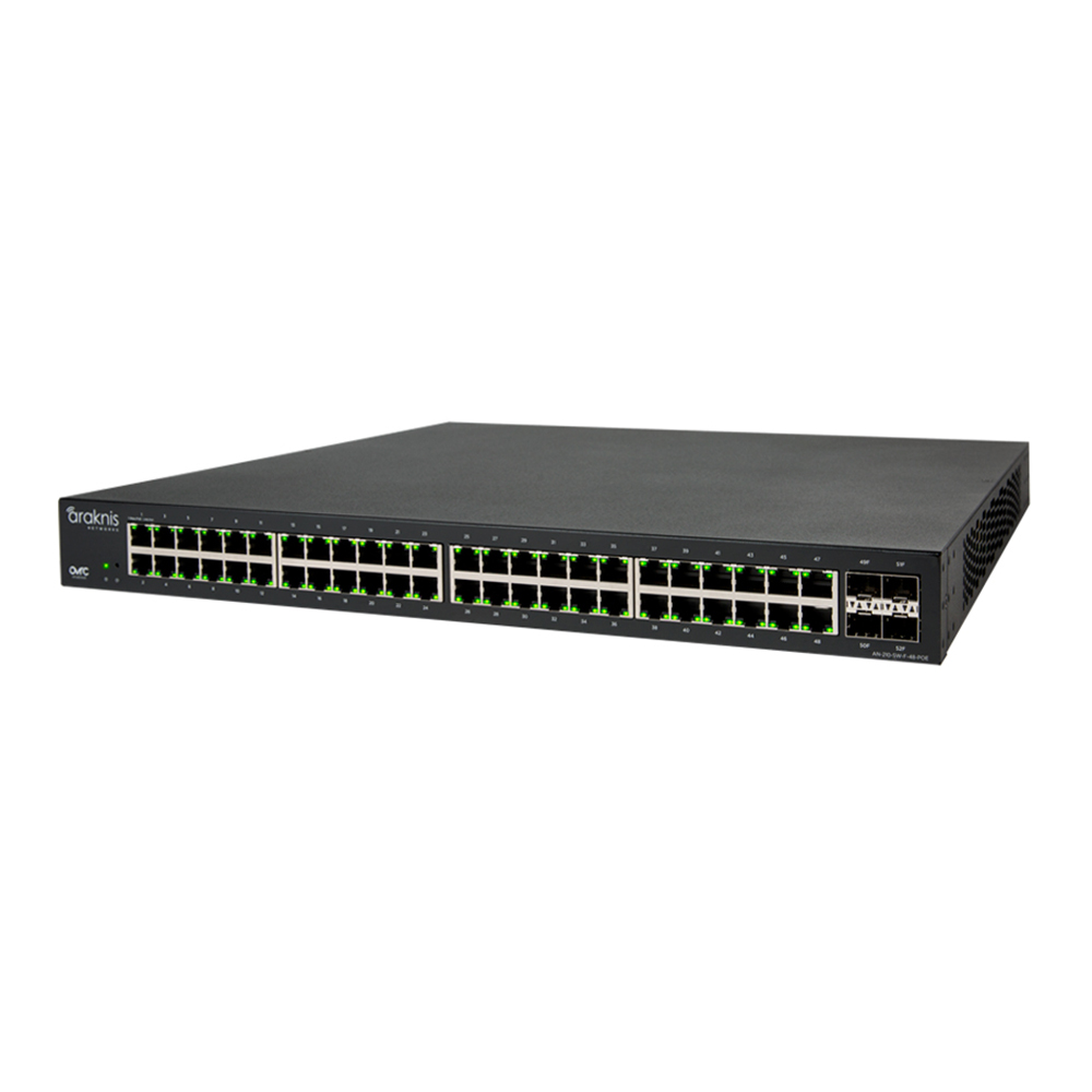 Araknis - AN-210-SW-F-48-POE  |  Switch - with Partial PoE+| 48 + 2 Front Ports