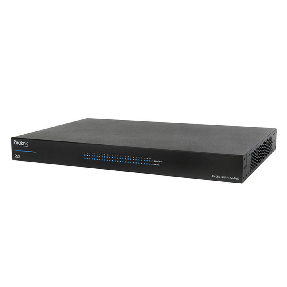 Araknis - AN-210-SW-R-24-POE  |  Switch - with Partial PoE+| 24 + 2 Rear Ports