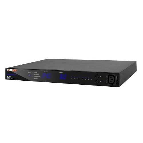 Wattbox - 800IPVM8 / Rack Mountable 1U IP Power Strip & Conditioner | 8 Individually Controlled & Metered Outlets