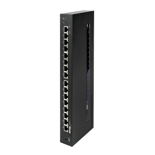 [110SWX16P] Araknis - AN-110-SW-C-16P  |  Compact Switch 110 Series | 16 Side Ports